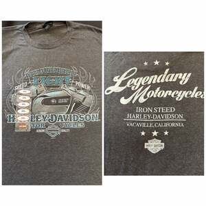 Harley-Davidson Milwaukee-Eight Iron Steed Vacaville CA Graphic T-Shirt 2XL